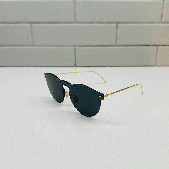 Ilesteva Gold Sunglasses, Barely Worn, Stylish & Chic - Picture 3 of 5